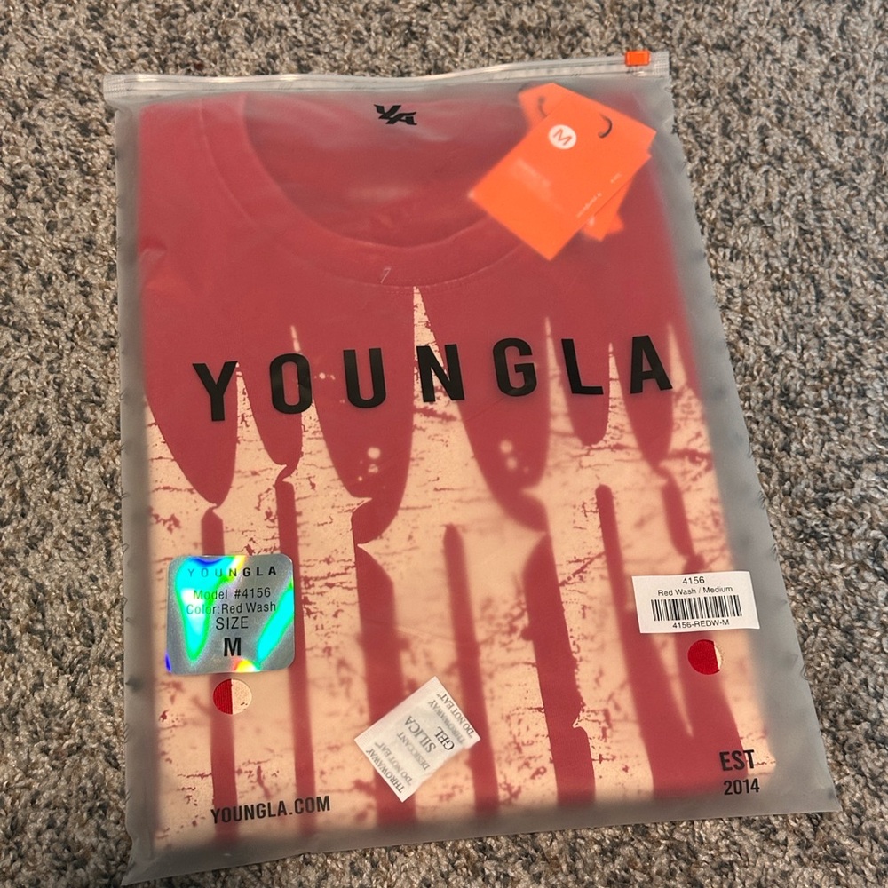 YoungLA Revenge Tee- (RARE) Red Graphic T-Shirt (ALL TIME LOW PRICE)